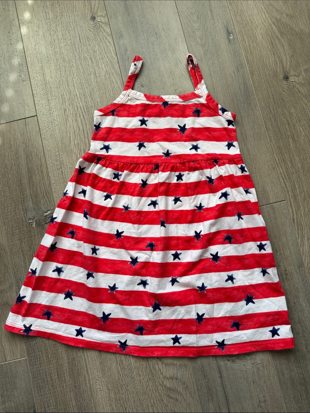 Old Navy Red, White & Blue Star Stripe Top